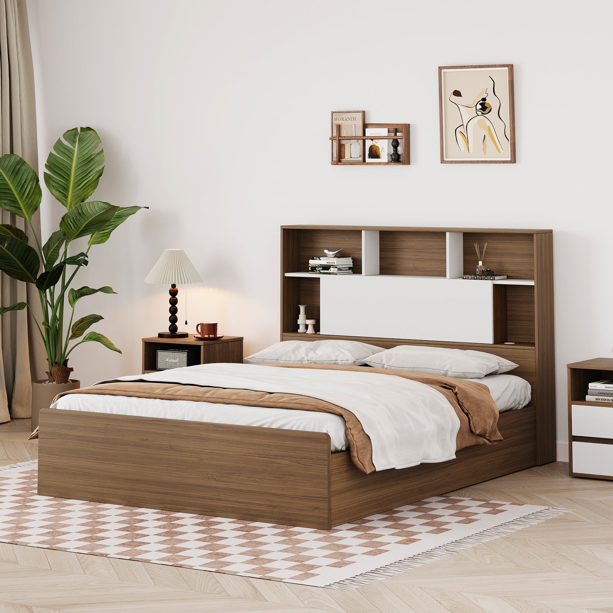 Polia Storage Bed Frame - Proferlo Furniture AustraliaB1049 - 137 - M89/M11 - 5Proferlo Furniture AustraliaBedframe
