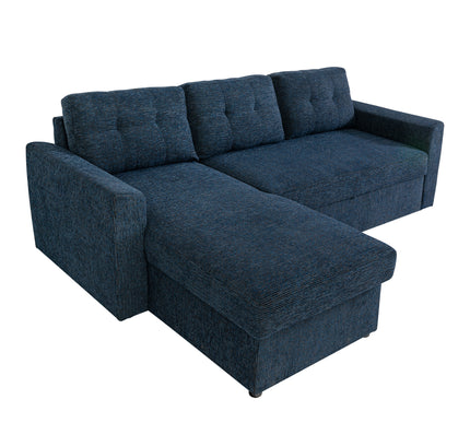 Nola 3 Seater Sofa Bed w/ Storage Chaise