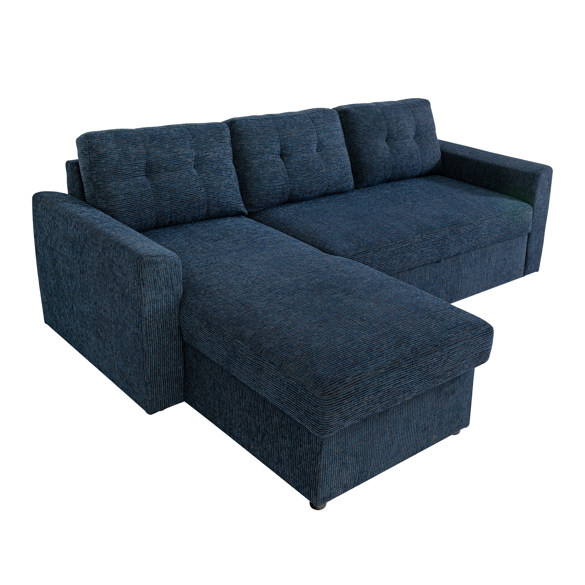 Nola 3 Seater Sofa Bed w/ Storage Chaise