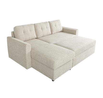 Nola 3 Seater Sofa Bed w/ Storage Chaise