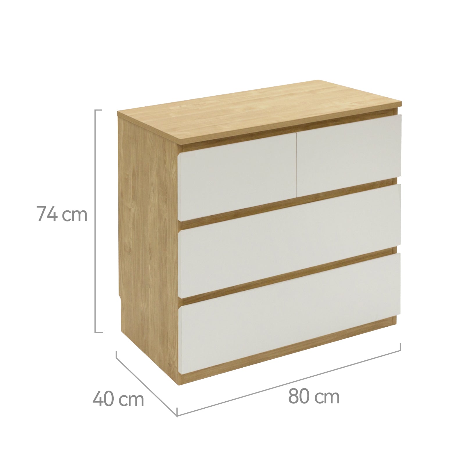 Sotta 4 Drawer Lowboy
