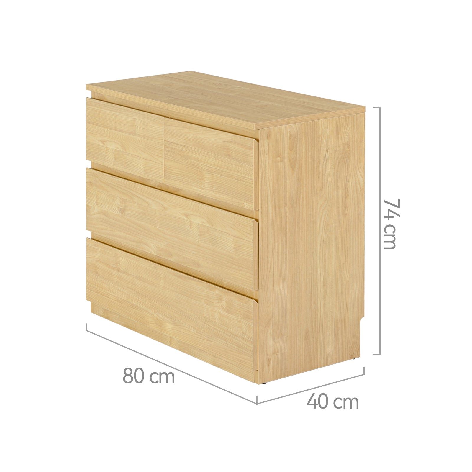 Sotta 4 Drawer Lowboy