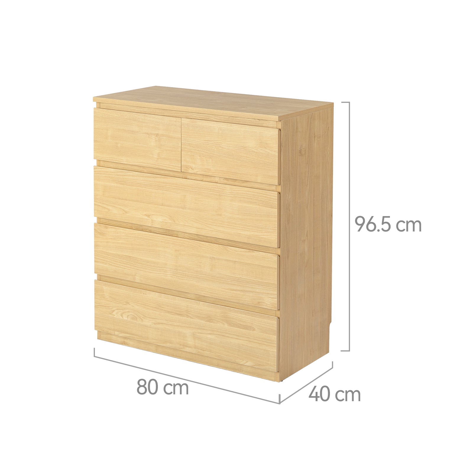 Sotta 5 Drawer Tallboy