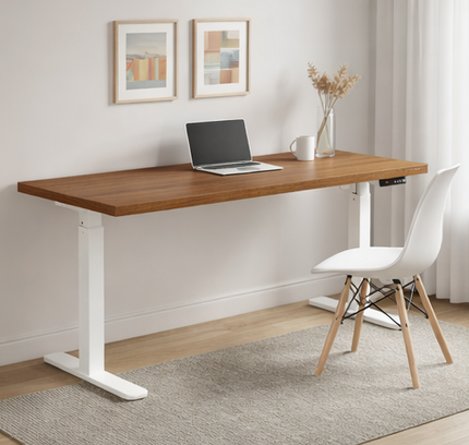 Asti Electric Standing Desk + Charging Ports - 1.6M