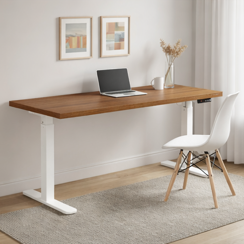 Asti Electric Standing Desk + Charging Ports - 1.6M