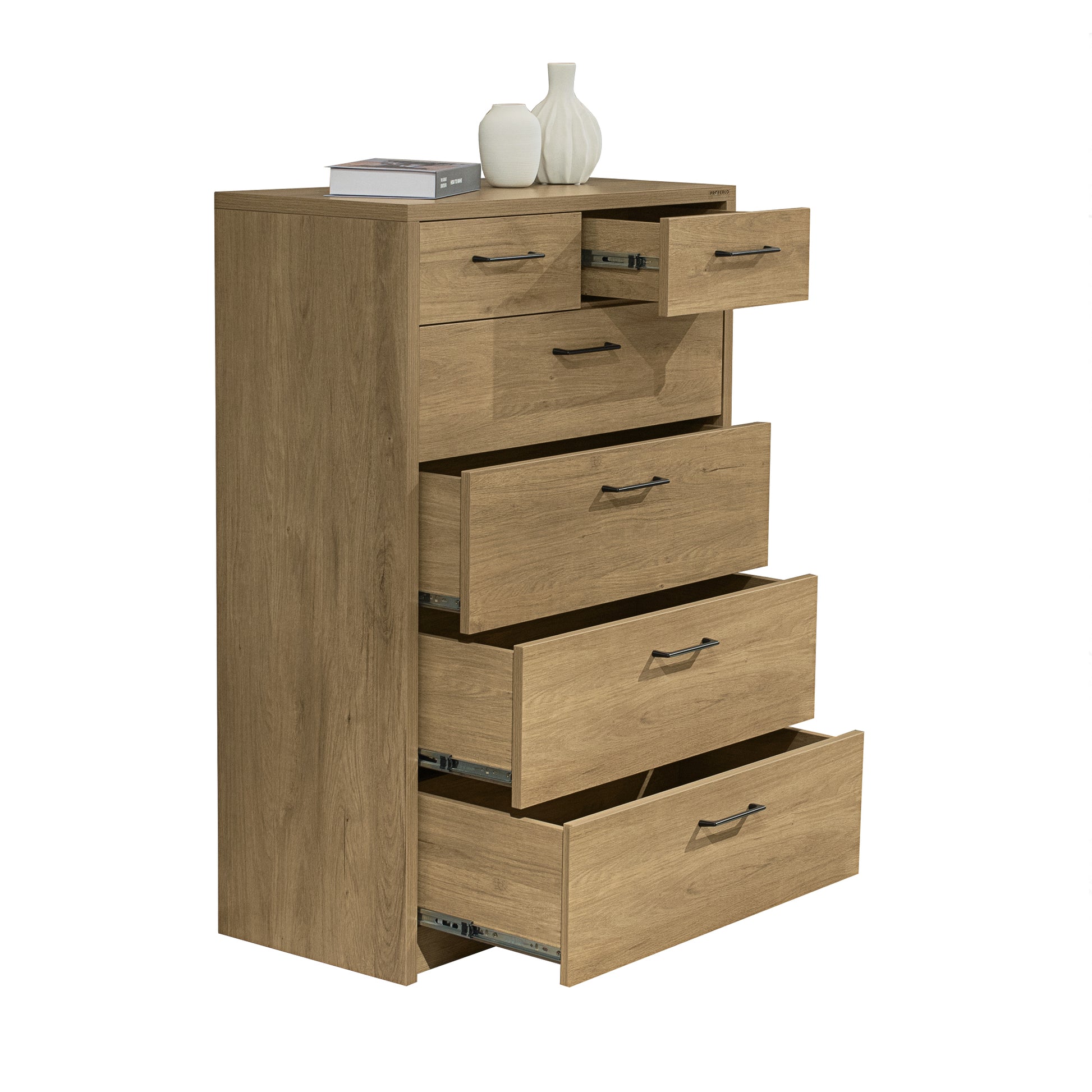 Platsa 6 Drawer Tallboy - Proferlo Furniture AustraliaG5012 - 6 - M05SOA - 2Proferlo Furniture AustraliaTallboy