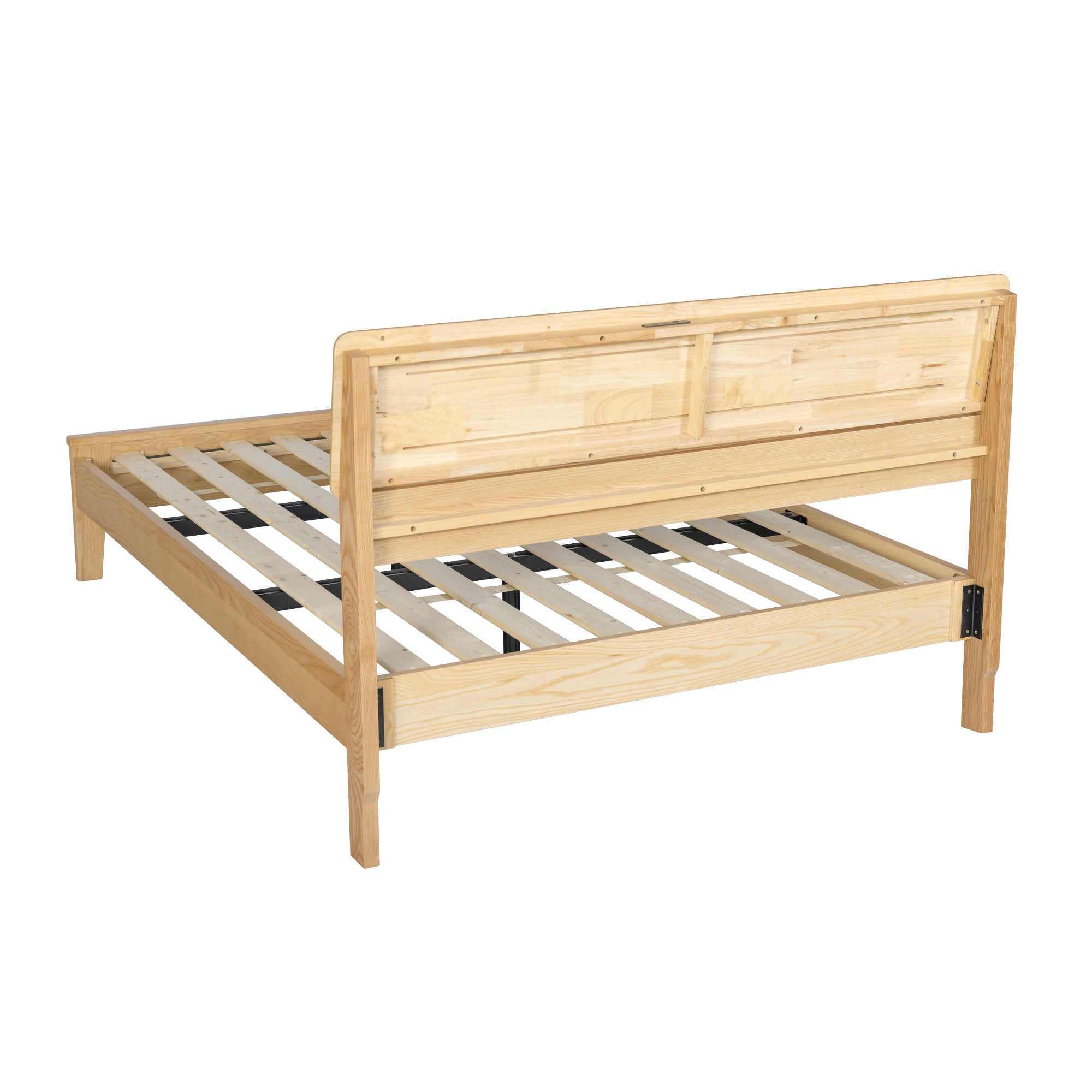 Arezzo Solid Wood Bed Frame - Wood