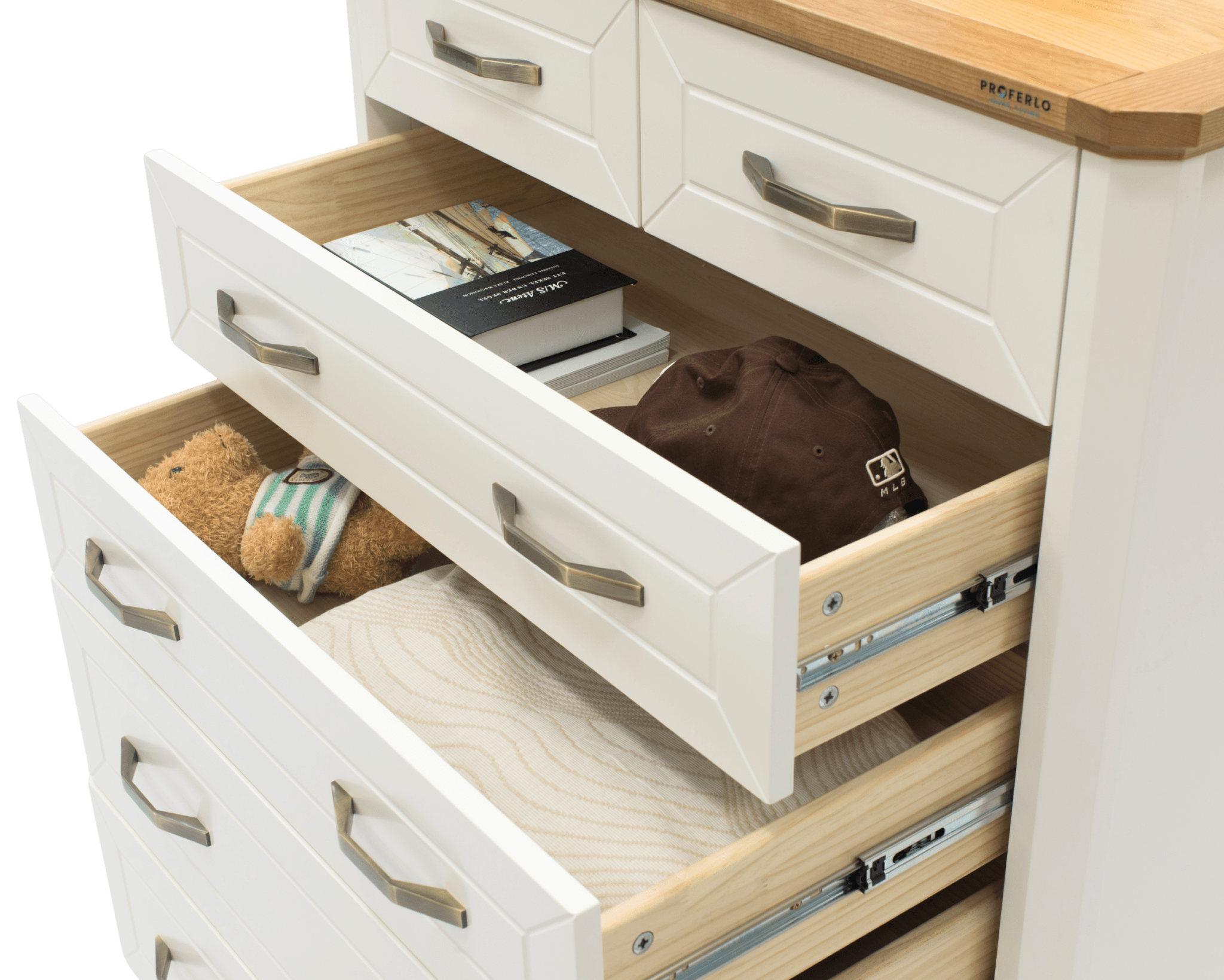 Stoven 6 Drawer Tallboy - Proferlo Furniture AustraliaG5046 - 6 - V33/V24Proferlo Furniture AustraliaTallboy