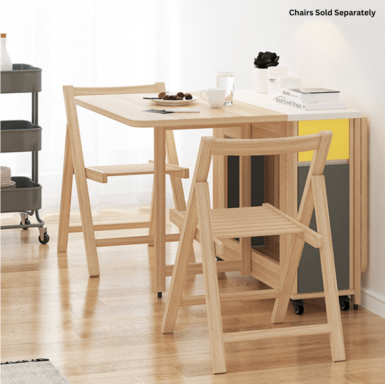 Lecce Foldable Dining Table 1.4M