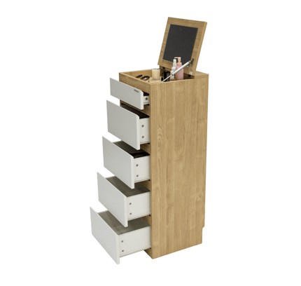 Sotta 5 Drawers Slimboy with Mirror - Proferlo Furniture AustraliaG5485A-M88/M11-1Proferlo Furniture AustraliaSlimboy