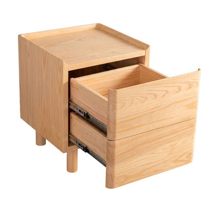 Arezzo Classic Bedside Table - Wood