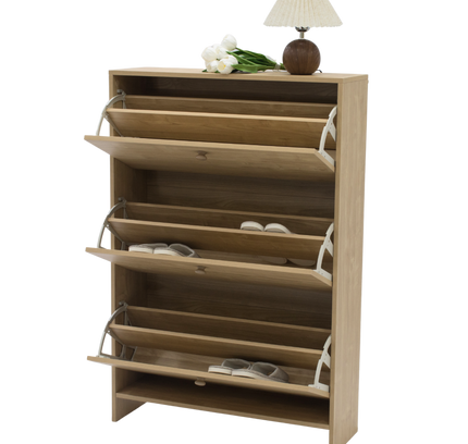 Sisco 3 Drawer Shoe Cabinet