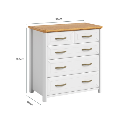 Stoven 5 Drawer Lowboy