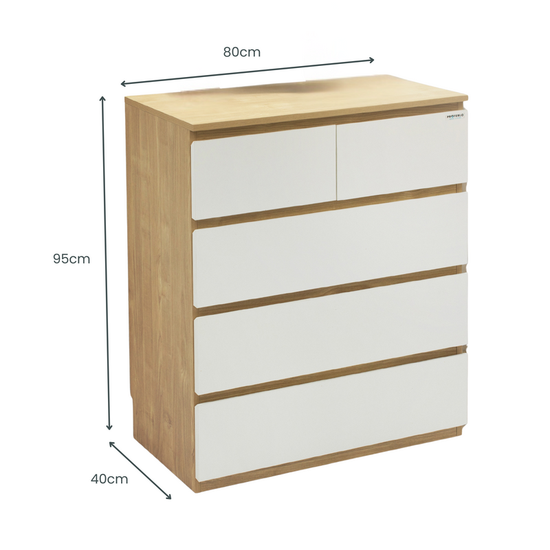 Sotta 5 Drawer Tallboy