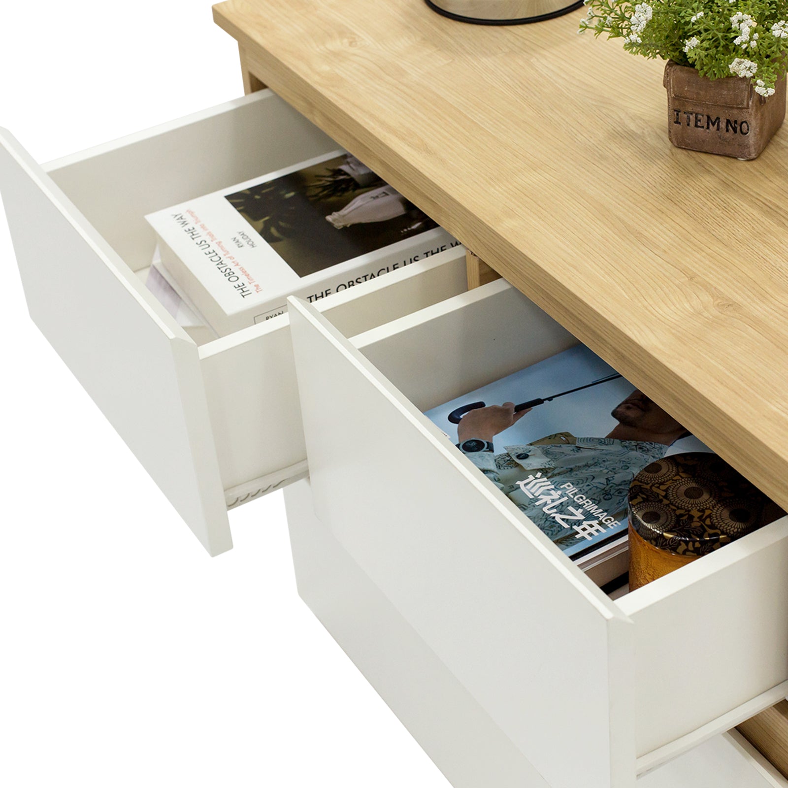 Sotta 4 Drawer Lowboy