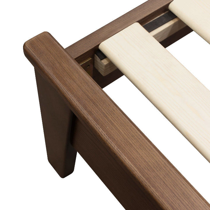Arezzo Solid Wood Bed Frame - Claro Walnut - Proferlo Furniture AustraliaB1022A - 153Proferlo Furniture AustraliaBedframe