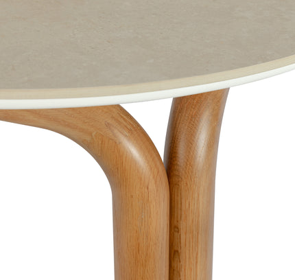 Cento Solid Wood Ceramic Dining Table - 1.8M