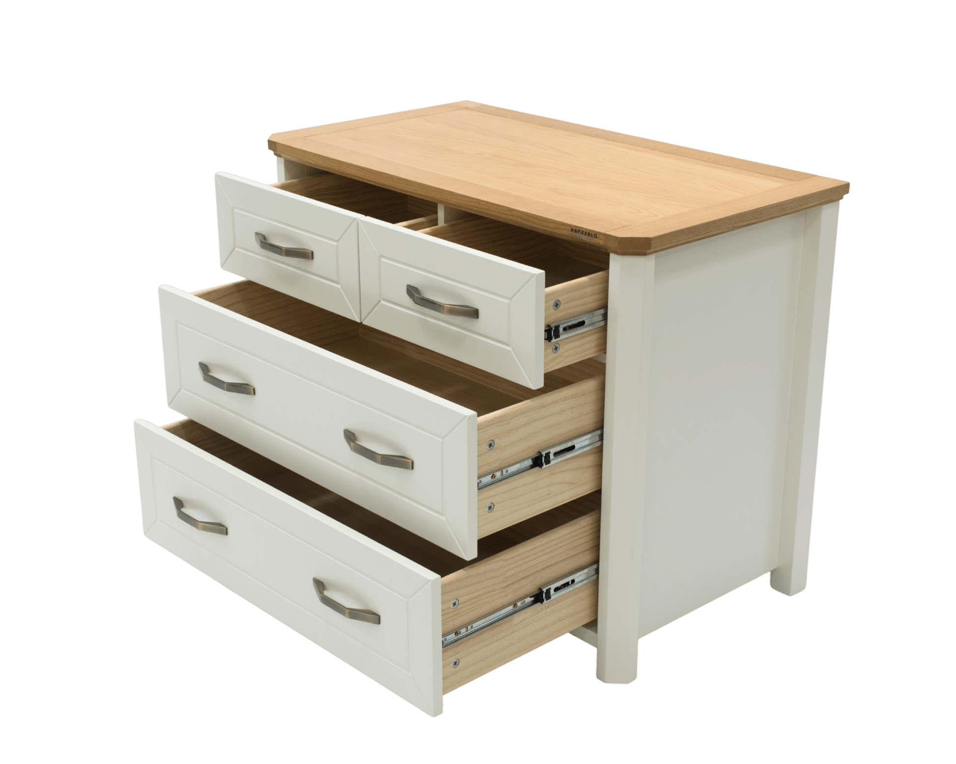 Stoven 4 Drawer Lowboy - Proferlo Furniture AustraliaG5046 - 4 - V33/V24Proferlo Furniture AustraliaLowboy
