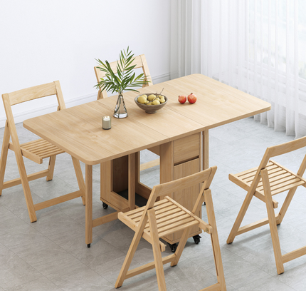 Lecce Foldable Dining Table 1.4M