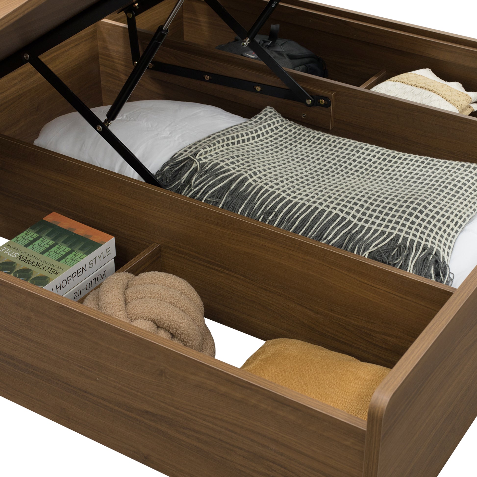 Polia Storage Bed Frame - Proferlo Furniture AustraliaB1049 - 137 - M89/M11 - 5Proferlo Furniture AustraliaBedframe