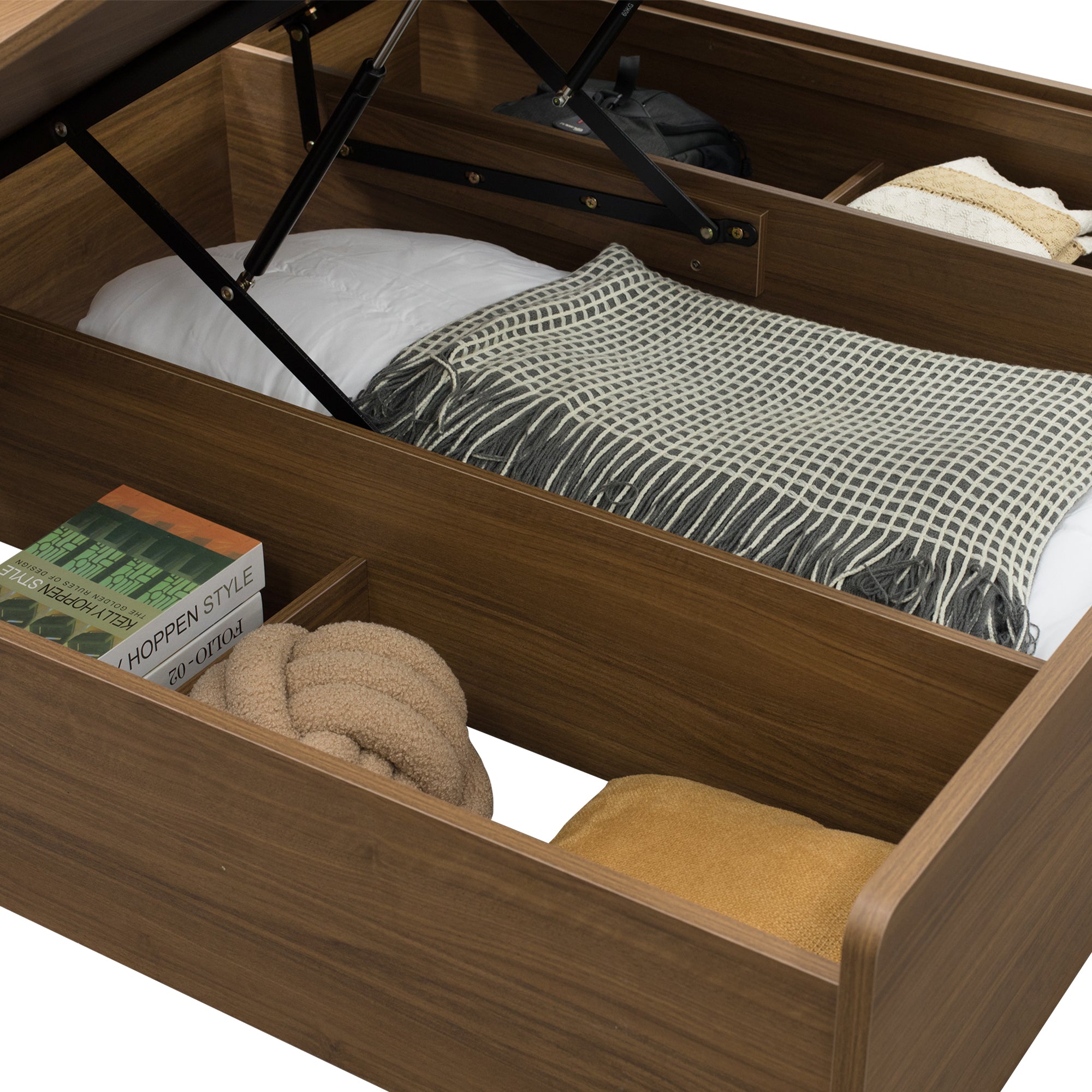 Polia Storage Bed Frame - Proferlo Furniture AustraliaB1049 - 137 - M89/M11 - 5Proferlo Furniture AustraliaBedframe