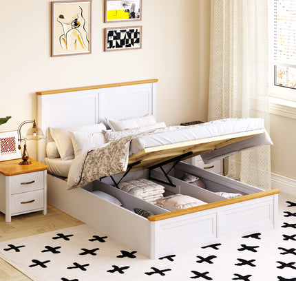 Stoven Gas-Lift Storage Bed Frame