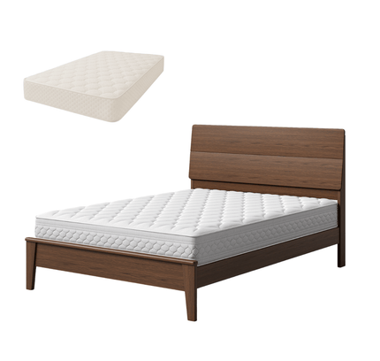 Arezzo Solid Wood Bed + Mattress Set (Olympic Queen)