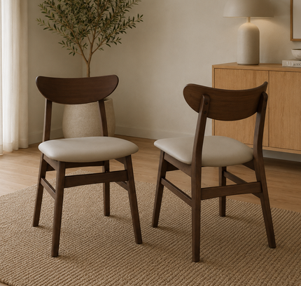 Legnano Solid Wood Dining Chair - Set of 2