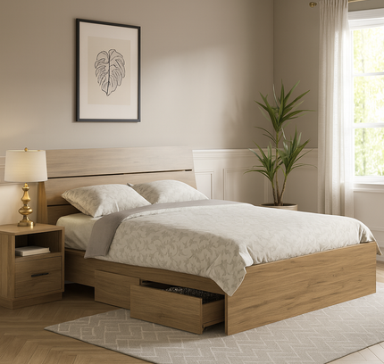 Platsa Nordic Storage Bed Frame