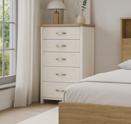 Stoven 5 Drawer Tallboy