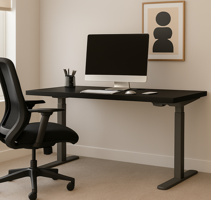 Asti Electric Standing Desk + Charging Ports - 1.4M