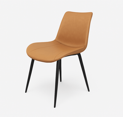 Bubbio Dining Chair - Set of 4 - Proferlo Furniture AustraliaC3029A - Orange(Brown) - 1Proferlo Furniture AustraliaDining Chair