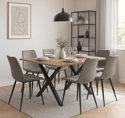 Bubbio Dining Chair - Set of 4 - Proferlo Furniture AustraliaC3029A - Orange(Brown) - 1Proferlo Furniture AustraliaDining Chair