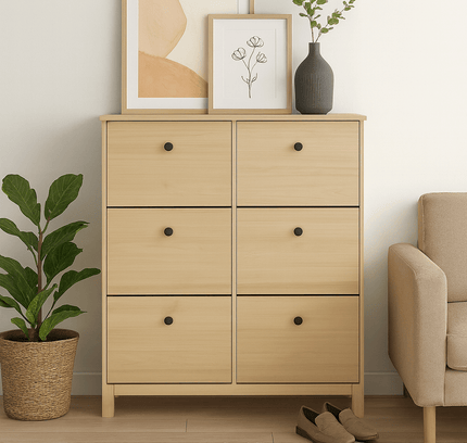 Modica 6 Drawer Shoe Cabinet - Proferlo Furniture AustraliaG5486 - 0912 - M88Proferlo Furniture AustraliaShoe Cabinet