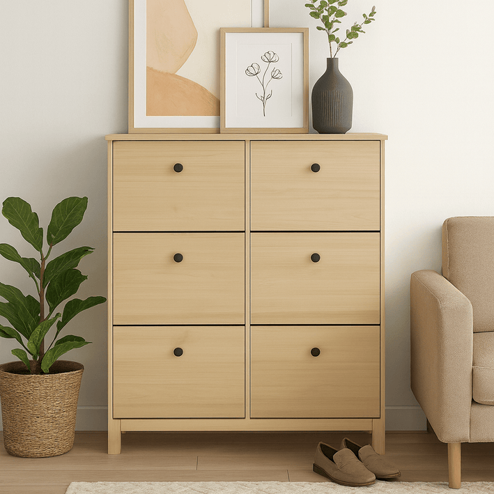 Modica 6 Drawer Shoe Cabinet - Proferlo Furniture AustraliaG5486 - 0912 - M88Proferlo Furniture AustraliaShoe Cabinet