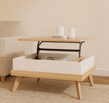 Apulia Lift Top Coffee Table - Proferlo Furniture AustraliaE6111 - 1055 - M88NFW/M11PWH - 0101Proferlo Furniture AustraliaCoffee Table