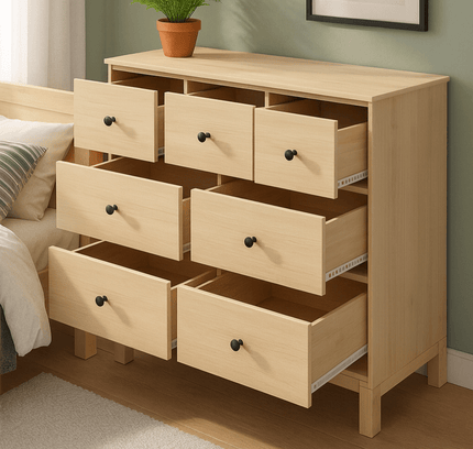 Modica 7 Drawer Lowboy - Proferlo Furniture AustraliaG5459 - 1108 - M88 - 2Proferlo Furniture AustraliaLowboy