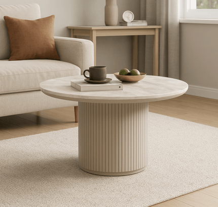 Bruil Coffee Table - Proferlo Furniture AustraliaE6060 - 80 - White/Grey - 2Proferlo Furniture AustraliaCoffee Table