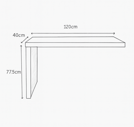 Sotta Drawers Extension Table