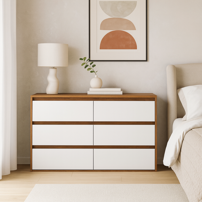 Polia 6 Drawer Chest