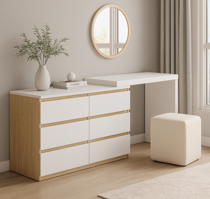 Sotta Drawers Extension Table