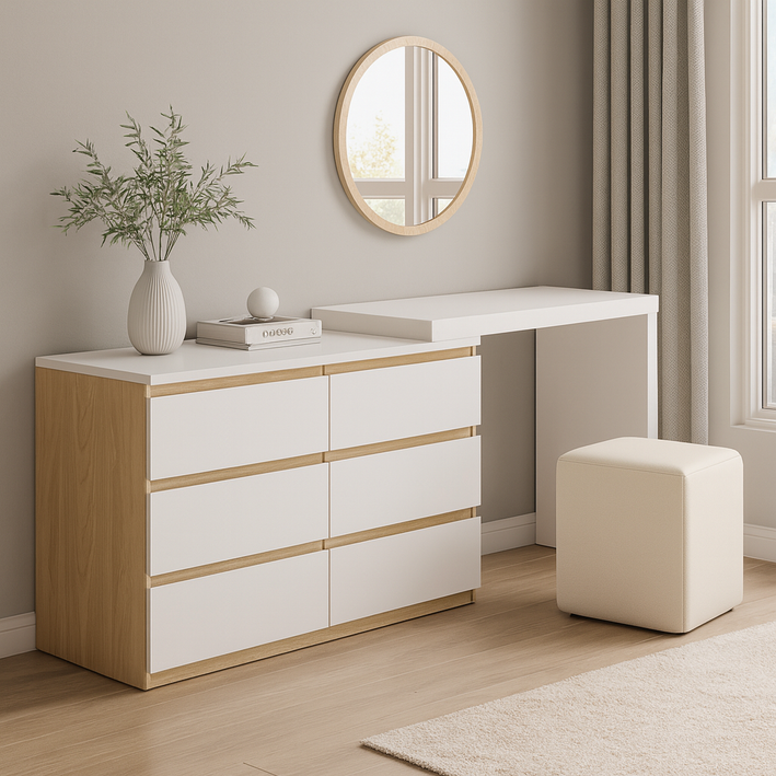 Sotta Drawers Extension Table