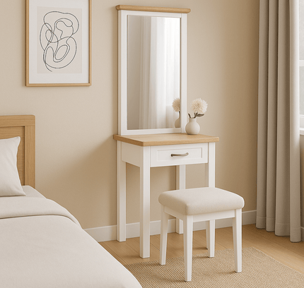 Stoven 1 Drawer Dressing Table - Proferlo Furniture AustraliaT8039 - 06 - V33/S24Proferlo Furniture AustraliaDresser