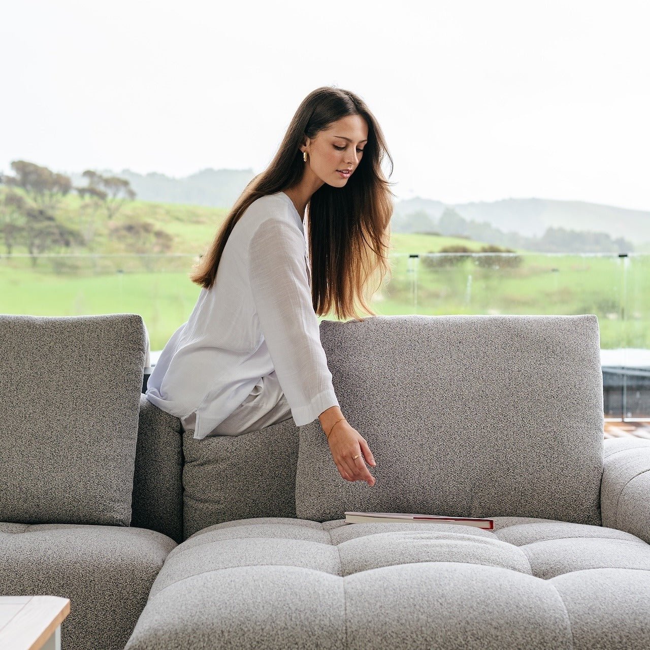 Bosa Lux Sofa with Adjustable Chaise - Proferlo Furniture AustraliaS9018 - 8108 - 18 - GRW - 3Proferlo Furniture AustraliaSofa