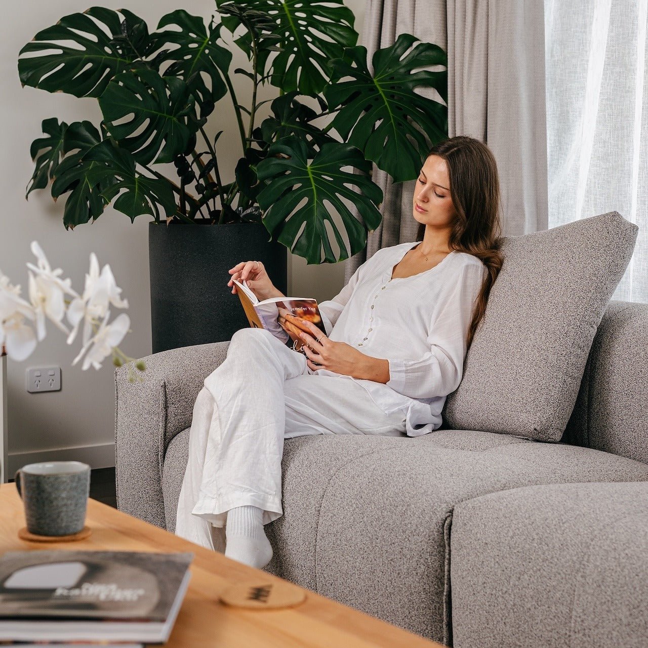 Bosa Lux Sofa with Adjustable Chaise - Proferlo Furniture AustraliaS9018 - 8108 - 18 - GRW - 3Proferlo Furniture AustraliaSofa