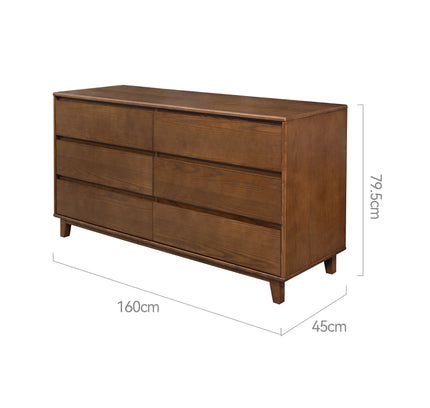 Arezzo 6 Drawers Chest