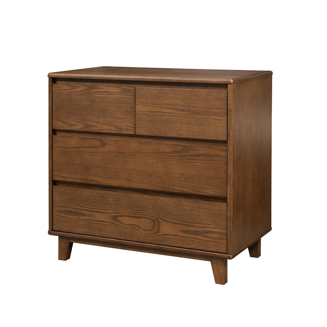 Arezzo 2 Over 2 Lowboy in Claro Walnut