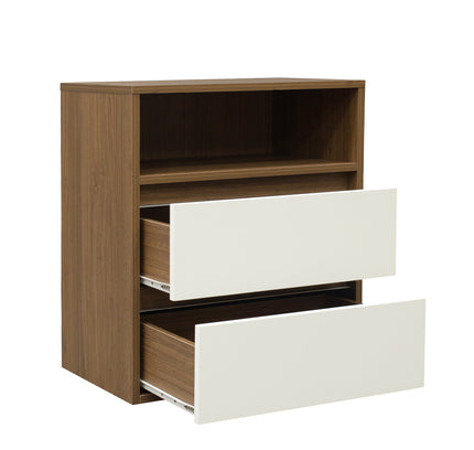 Polia 2 Drawer Compartment Lowboy