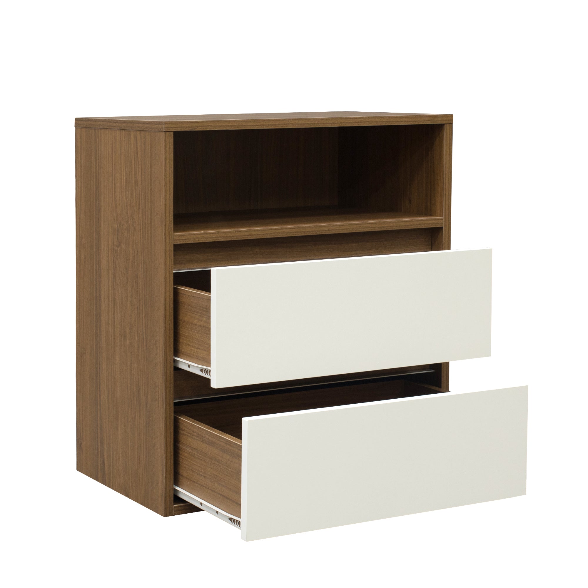 Polia 2 Drawer Compartment Lowboy - Proferlo Furniture AustraliaG5032 - 2 - M89/M11Proferlo Furniture AustraliaLowboy