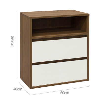 Polia 2 Drawer Compartment Lowboy